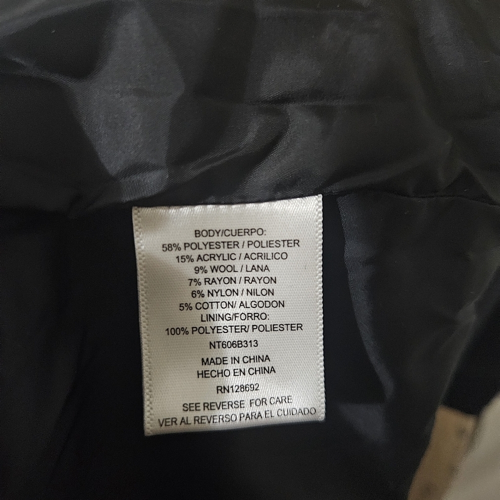 New Madden NYC Black Cargo Bomber Jacket Size XS - Picture 11 of 14